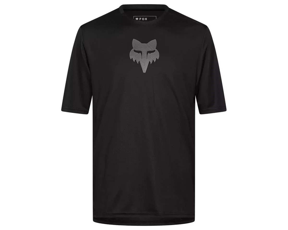 Fox Racing Ranger Fox Head Short Sleeve Jersey (Black) (M)